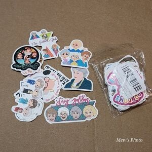 50 Pack The Golden Girls Stickers